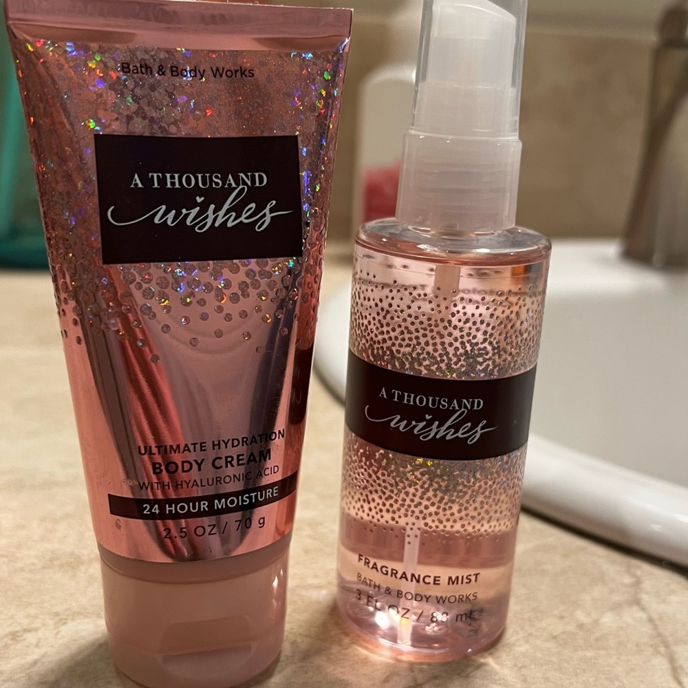 Bath and body works lotion and fragrance